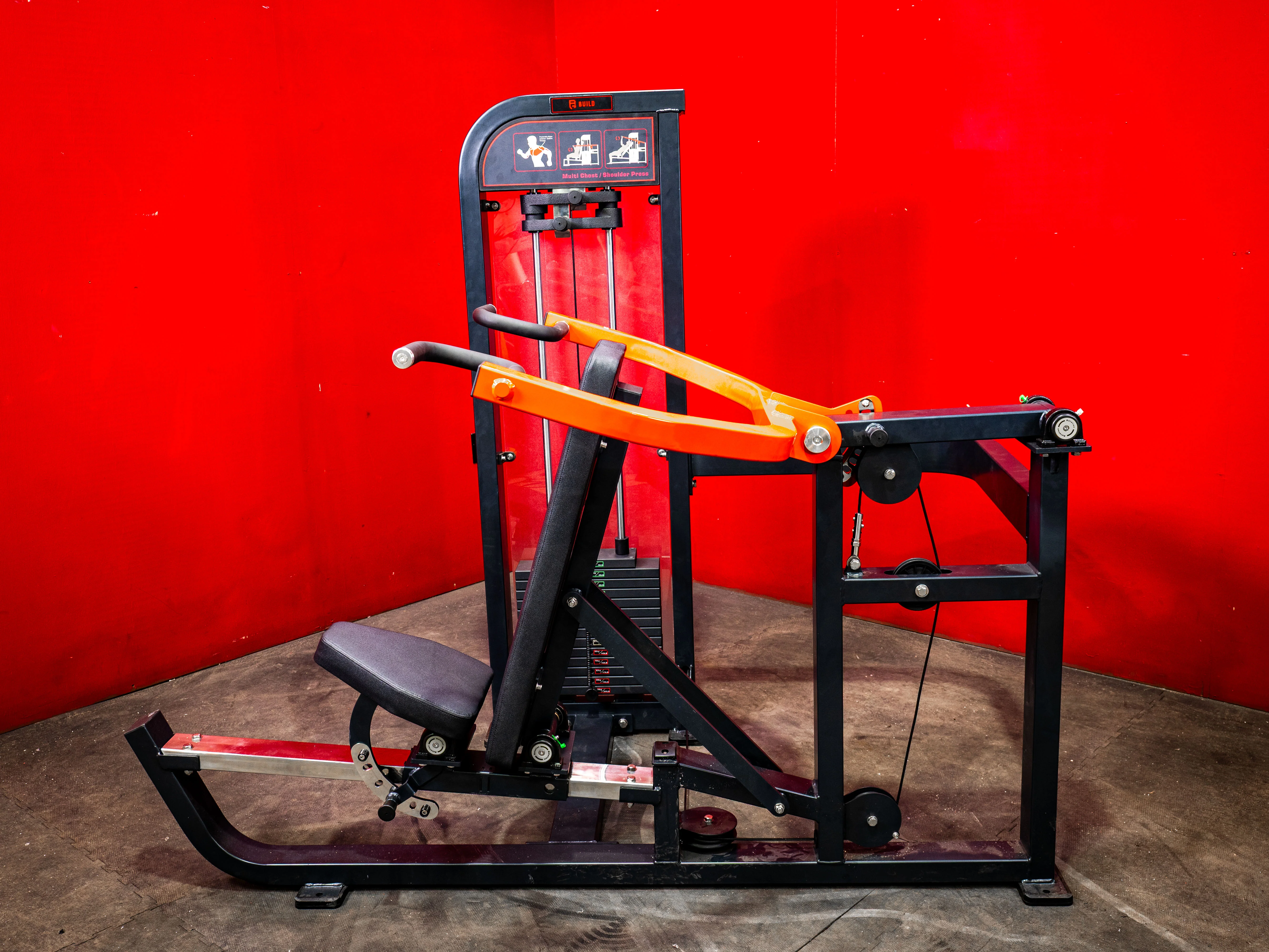 BUILT Strength Chest & Shoulder Multi Press (New) - Image 2