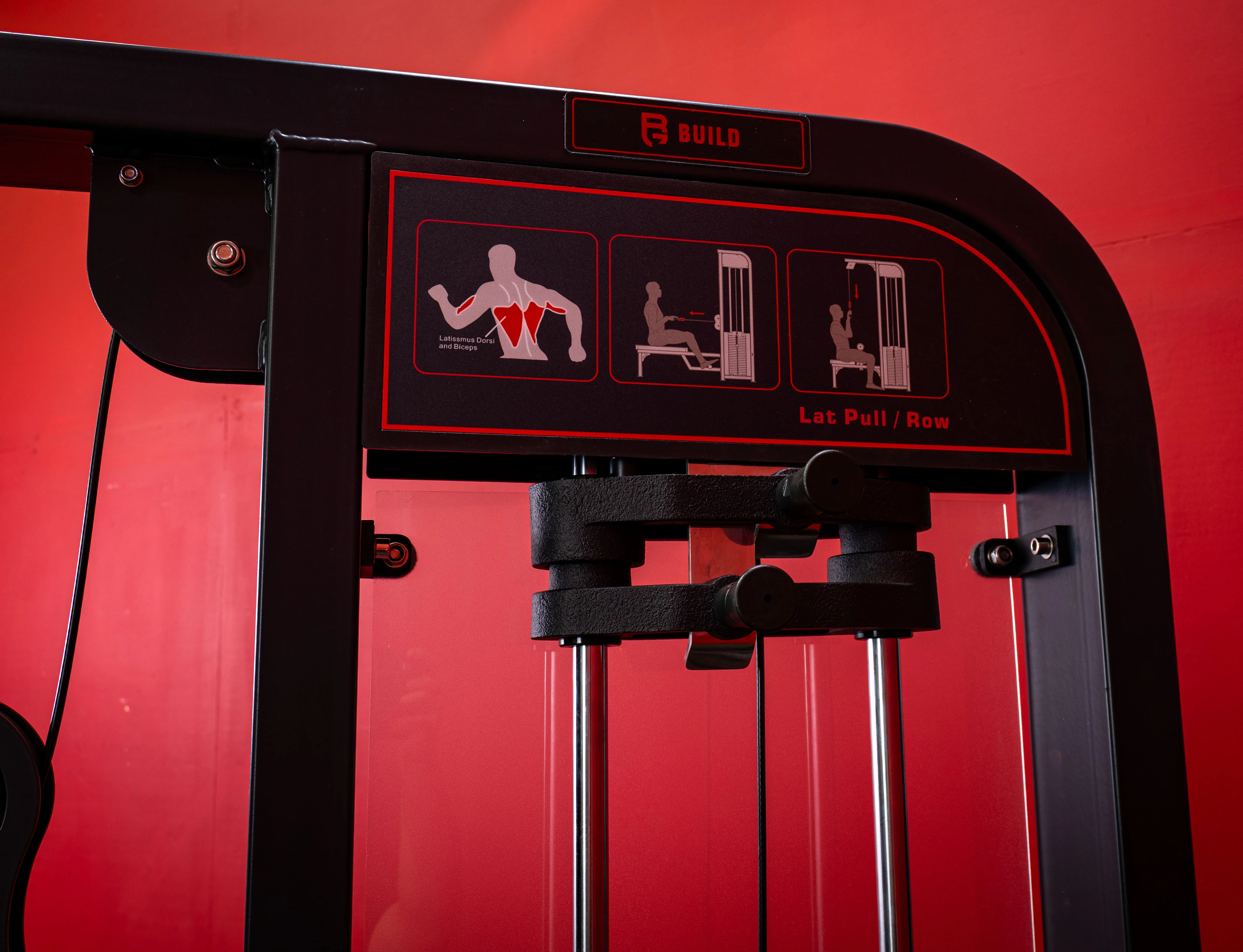 BUILT Strength Lat Pulldown / Low Row Combo (New) - Image 3