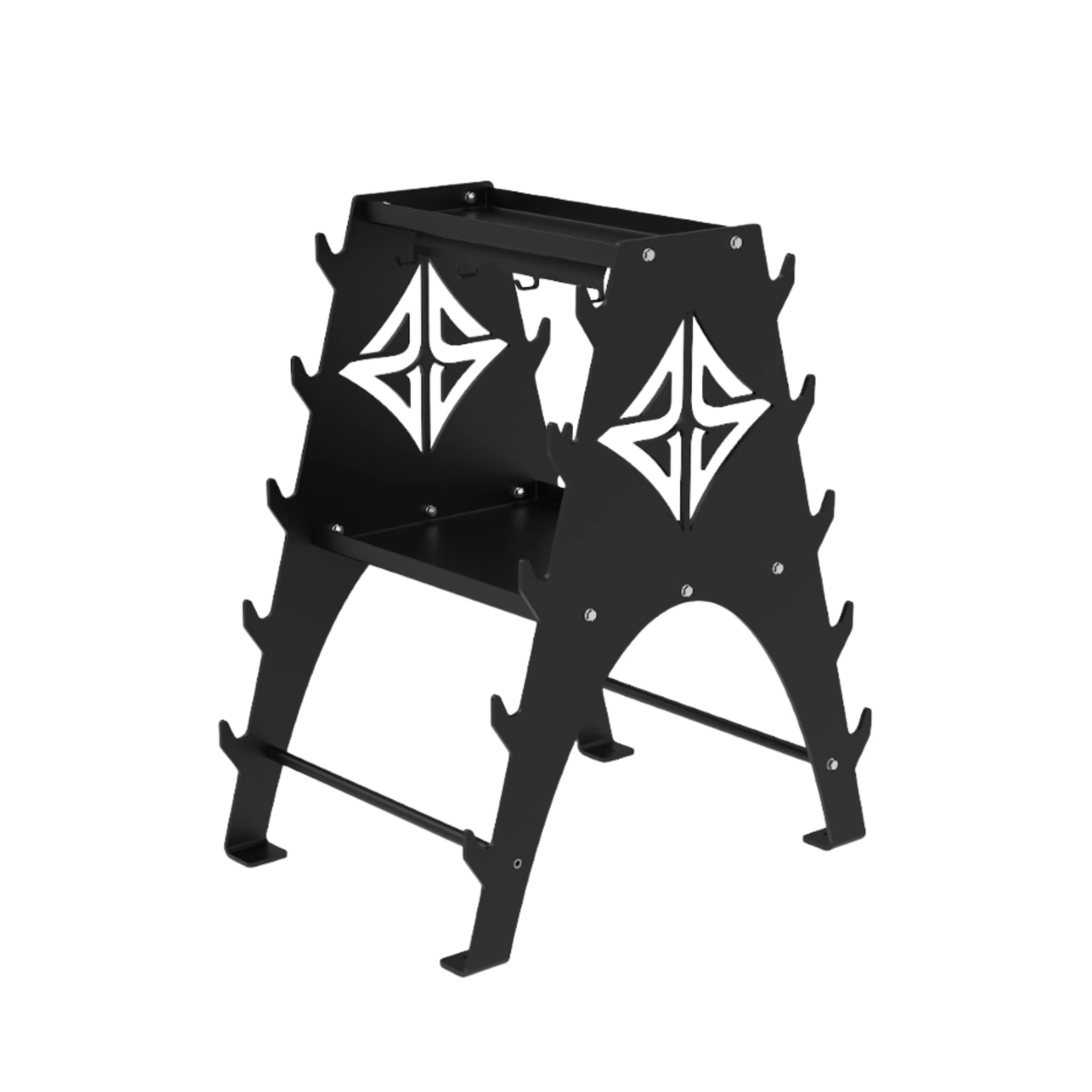 BUILT Strength Fixed Barbell Rack w/ Storage (New)