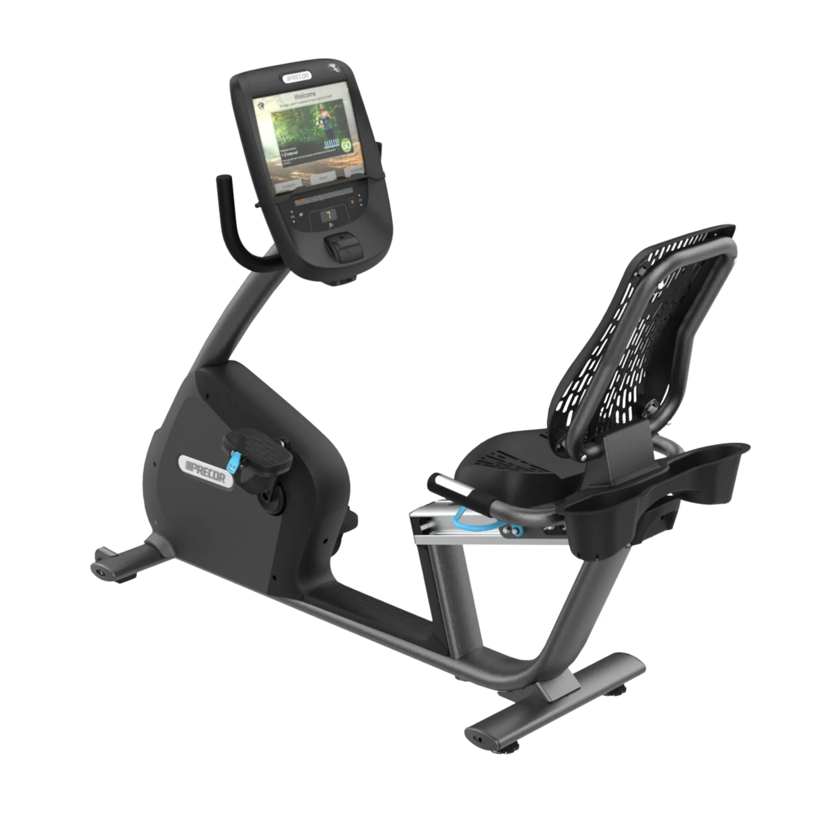 Precor RBK 885 Recumbent Bike w/P82 Console (Remanufactured) - Image 3