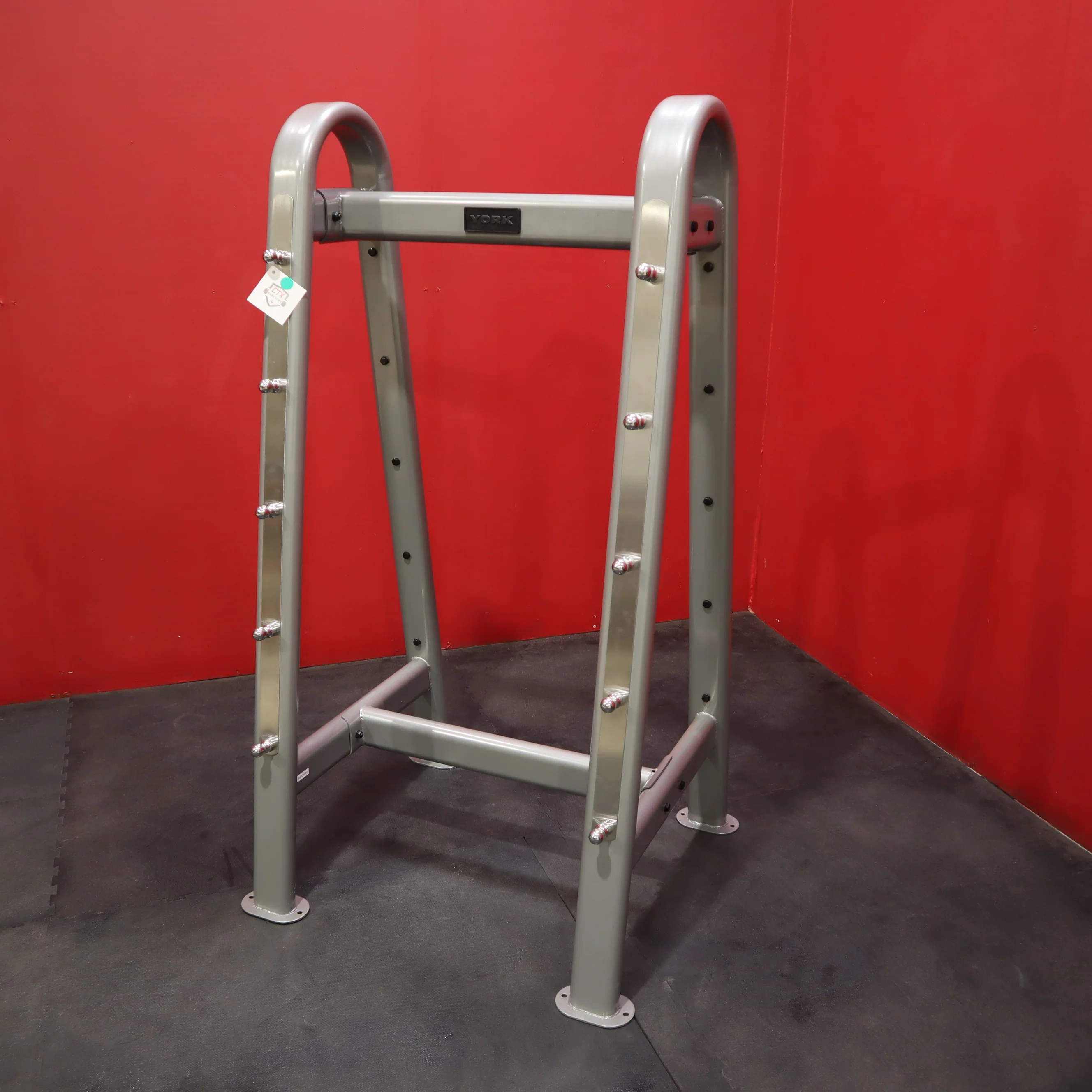 York Fixed Straight Rubber Weighted Barbells (New) - Image 12